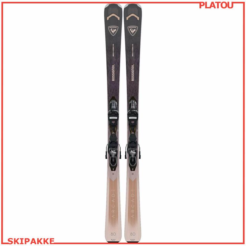 Rossignol Rossignol Arcade Womens 80 m-Xpress W 10 GW Shiny Black RROFZ05 Platou Sport 1