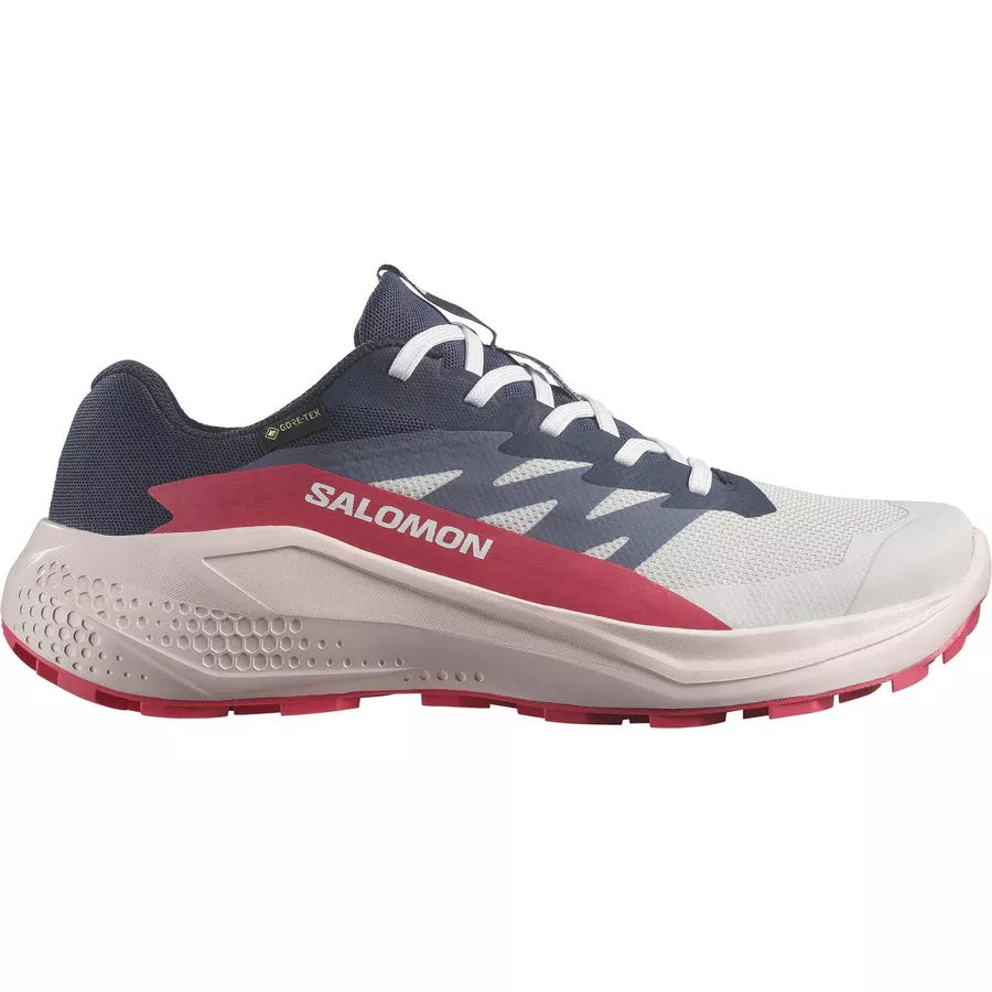 Salomon Salomon Alphaglide GTX Womens Lunar Rock-Blue Nights-Rouge Red L47802300 Platou Sport 1