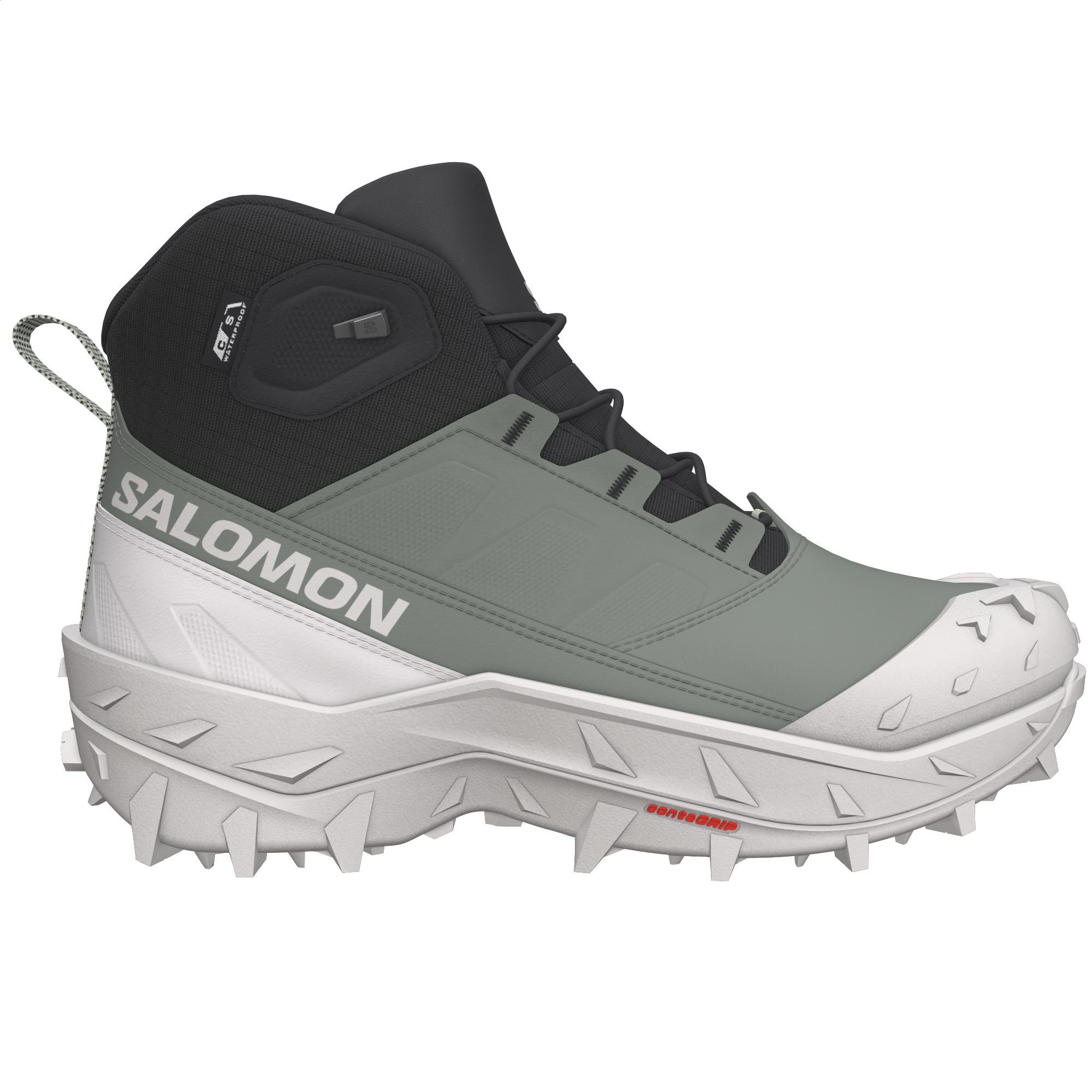 Salomon Salomon Crosstrak Wp Womens Agave Green - Black - Canary Green L47570400 Platou Sport 1