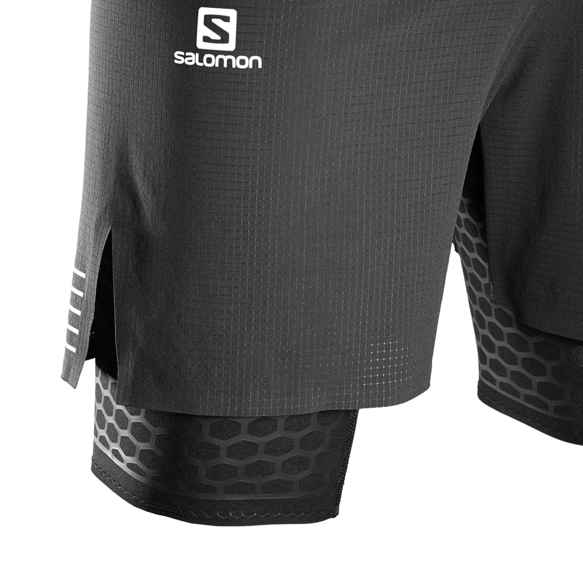 Salomon Salomon Exo Twinskin Short Mens Black L39265100 Platou Sport 4