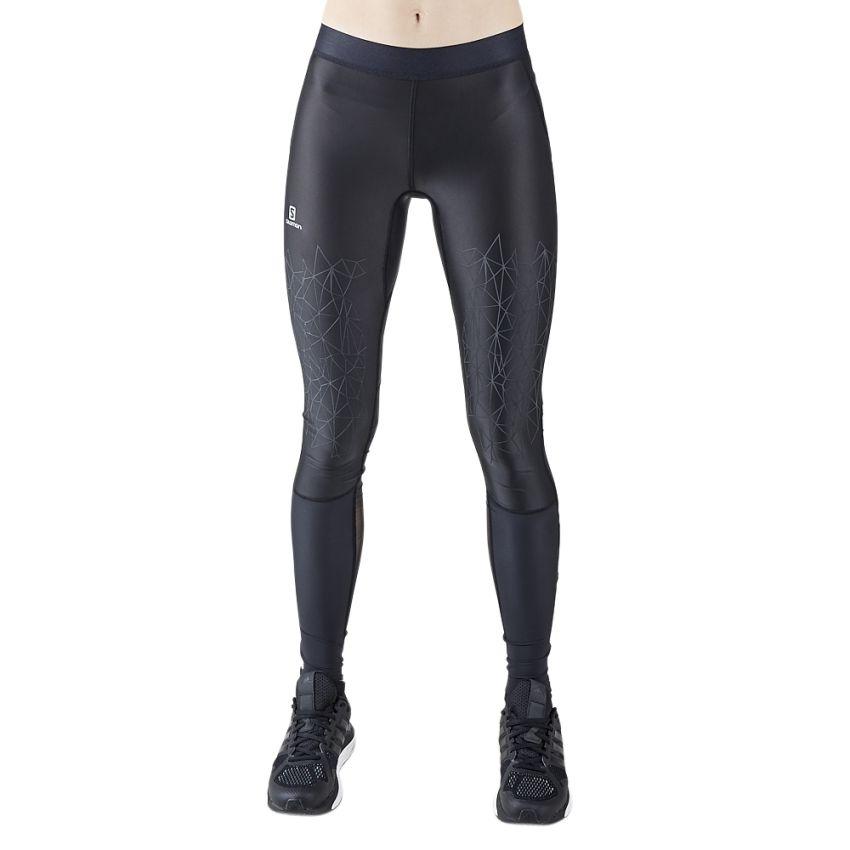 Salomon Salomon Intensity Long Tight Woman Black L40081900 Platou Sport 1