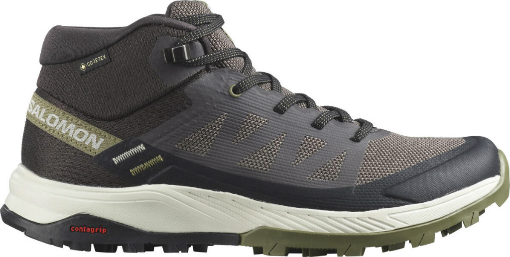 Salomon Salomon Outrise Mid Gtx Womens Shale-Black-Deep L47160700 Platou Sport 1