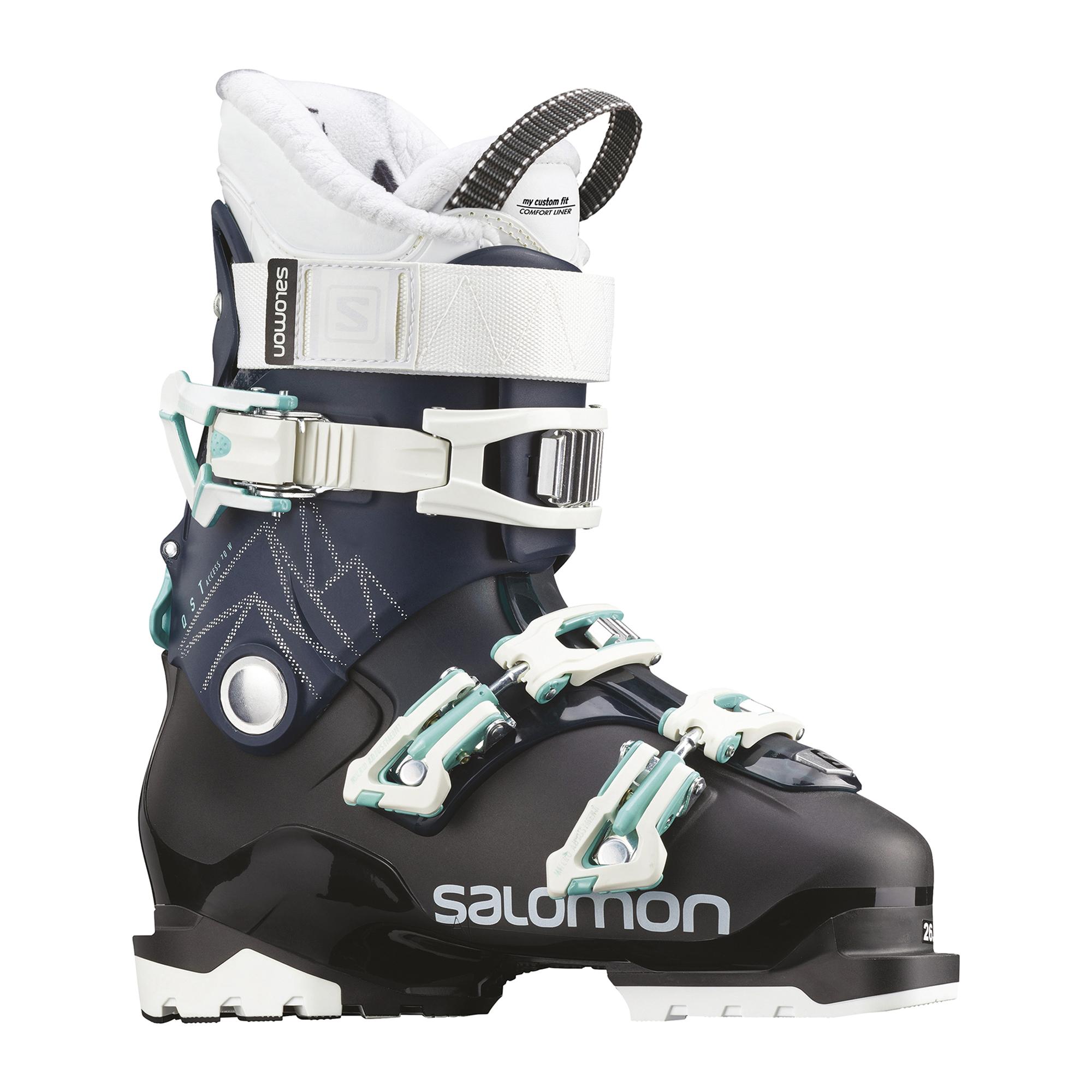 Salomon Salomon Qst Access 70 Womens Petrol Blue-White-Shooting Sea L40851900 Platou Sport 1