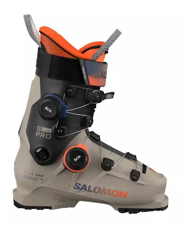 Salomon Salomon S-Pro Supra Dual Boa 120 Humus-Black-Orange Tiger L47927100 Platou Sport 1