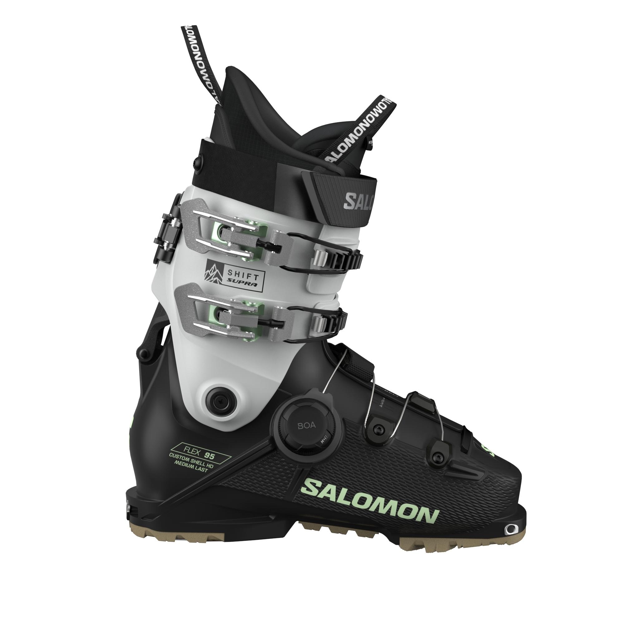 Salomon Salomon Shift Supra BOA 95 Womens GW Black-Cool Gray 5-Patina Green L47934500 Platou Sport 1