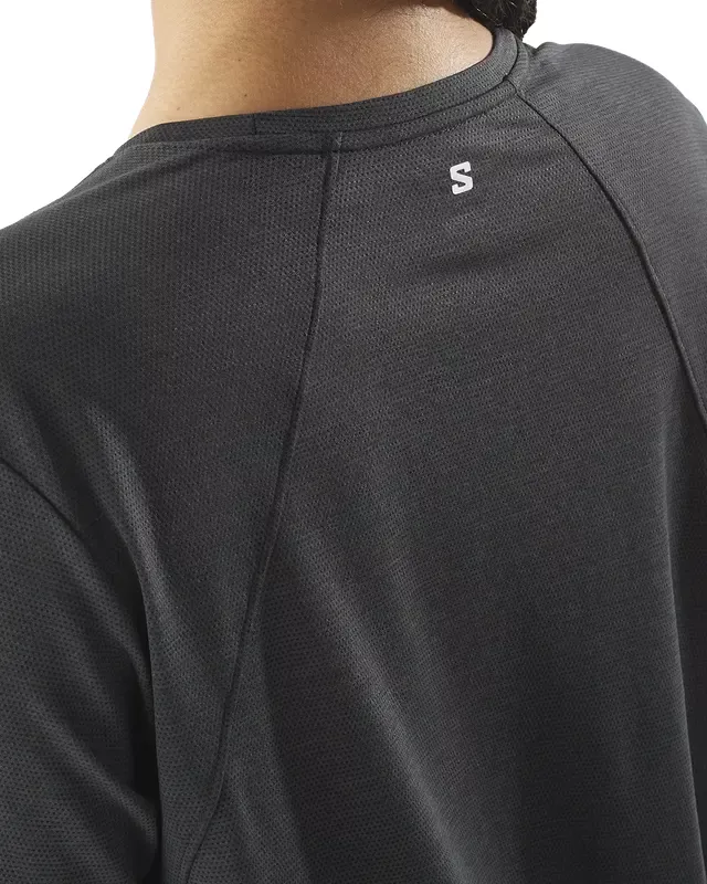 Salomon Salomon Shkout Core Ss Tee Womens Deep Black LC2425200 Platou Sport 4
