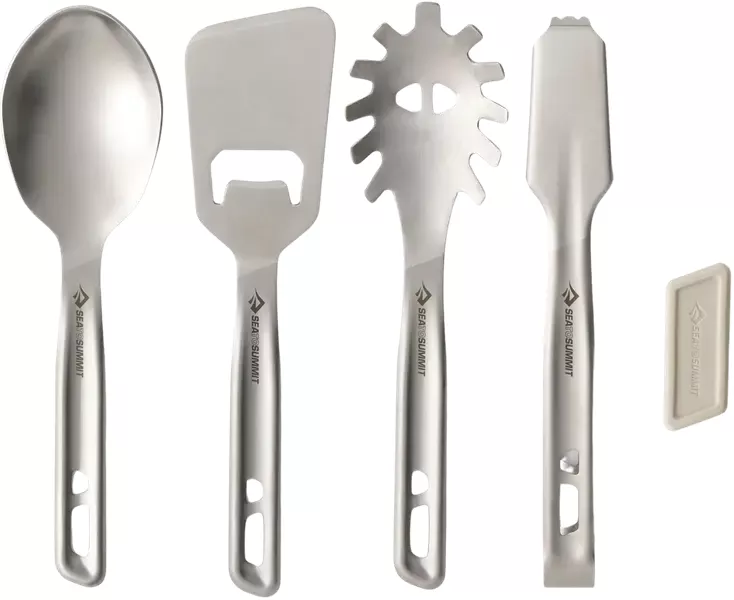 Sea To Summit Sea To Summit Detour Ss Utensil Set 4Pc Stainless Steel Grey 30416620 Platou Sport 1