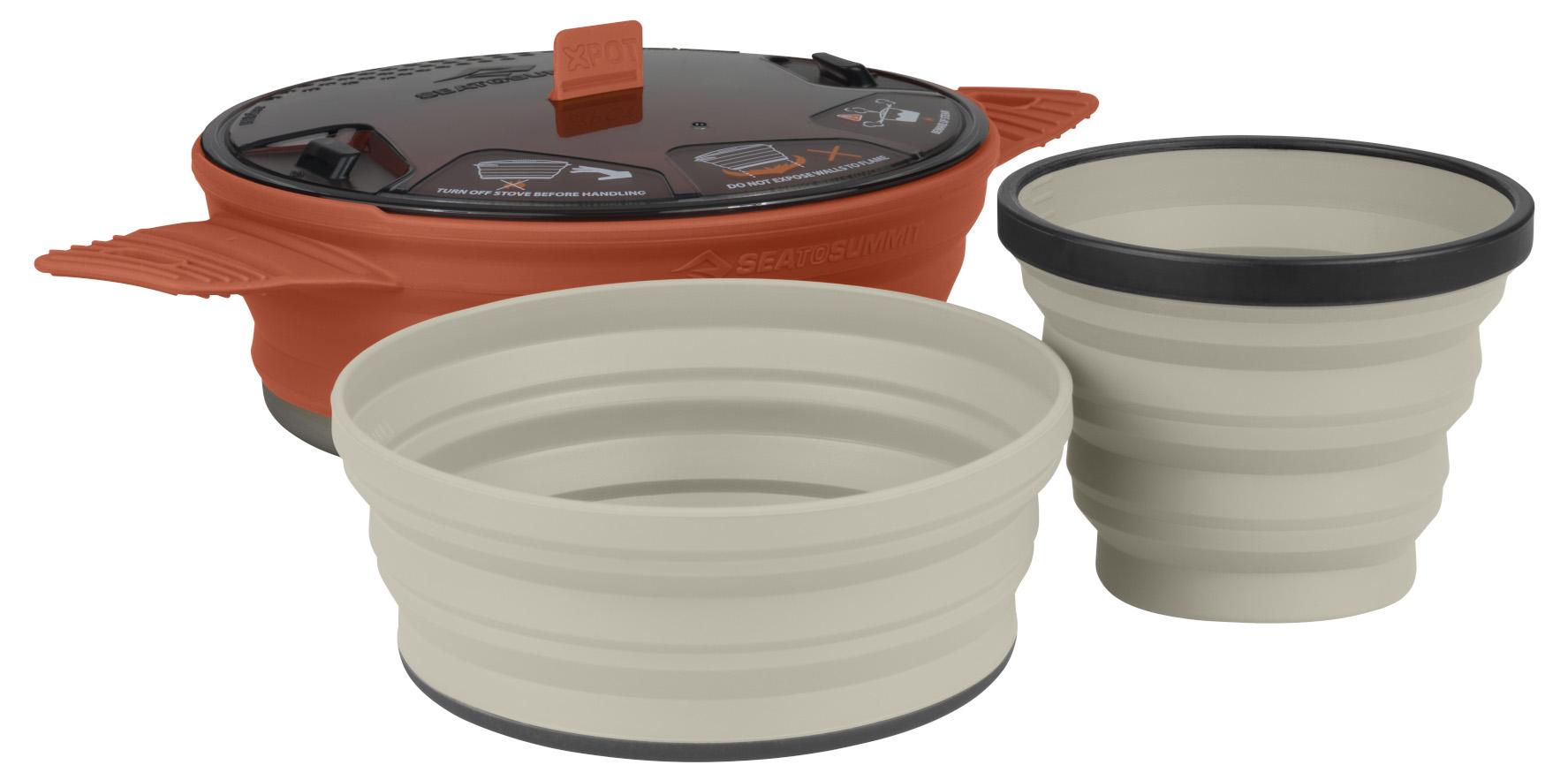 Sea To Summit Sea To Summit X-Set21 3 Pc Rust Pot, San 30415521 Platou Sport 1