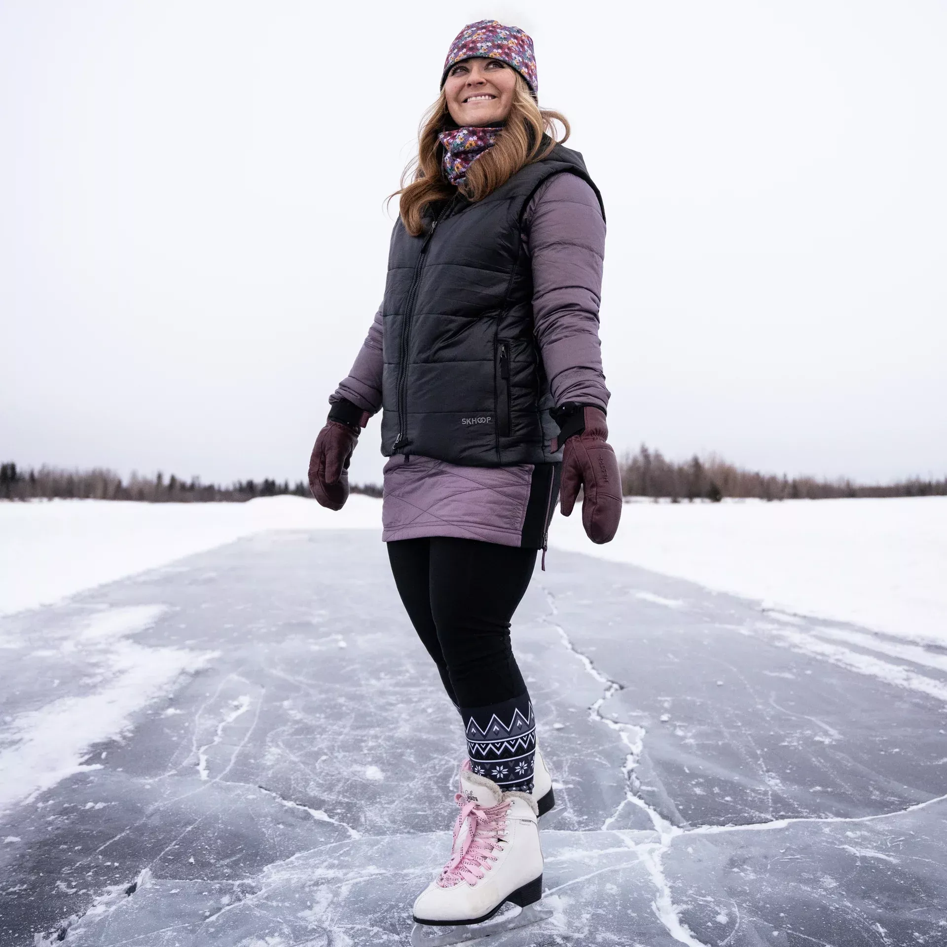 Skhoop Skhoop Vera Vest Red Granite 24.300.88 Platou Sport 1