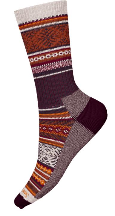 Smartwool Smartwool Everyday Cozy Fair Isle Sweater Crew Socks Moonbeam B01881 Platou Sport 1