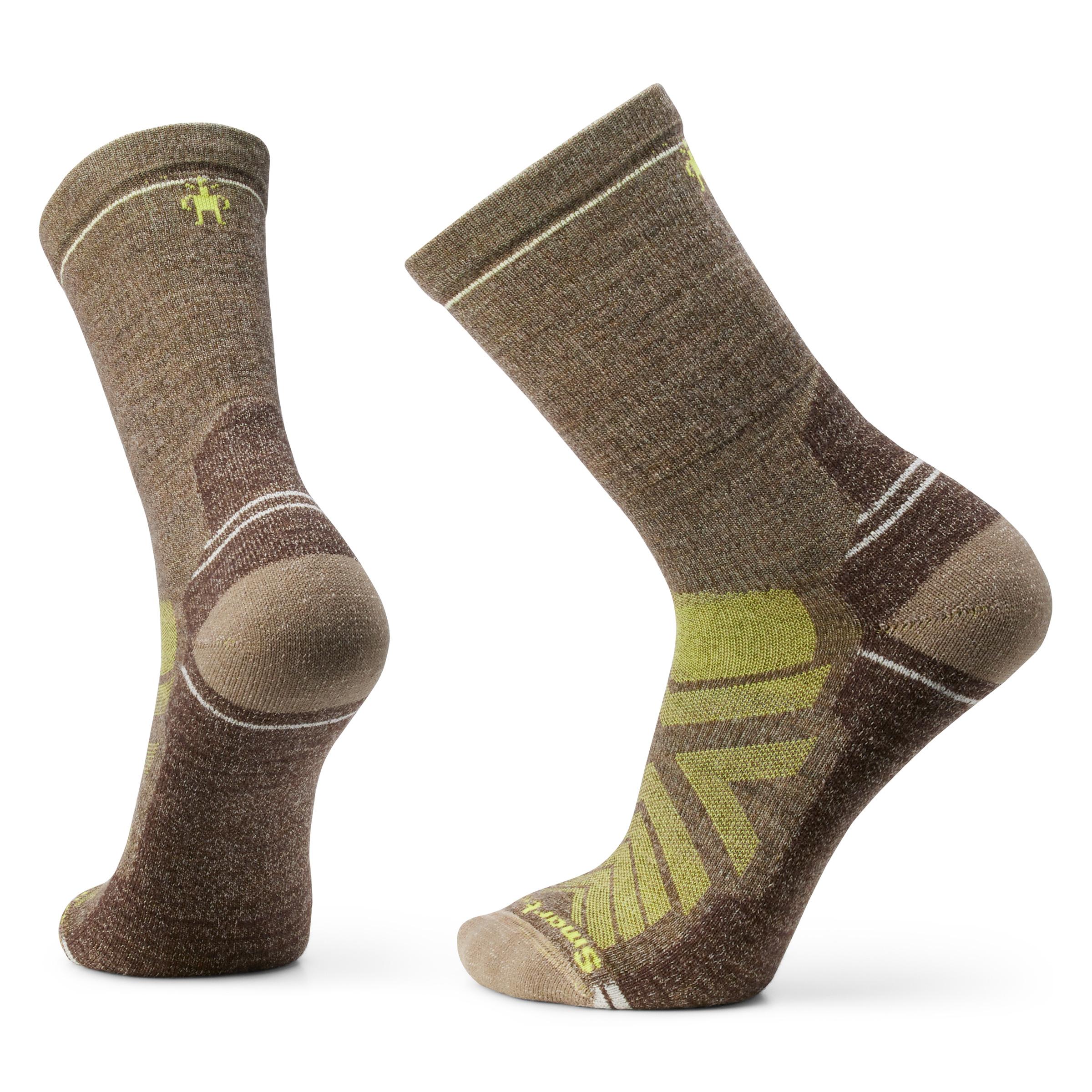 Smartwool Smartwool Hike Light Cushion Crew Socks Military Olive-Fossil B01614 Platou Sport 1
