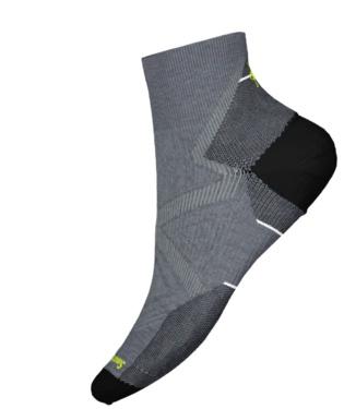 Smartwool Smartwool Run Zero Cushion Ankle Socks Medium Gray B01653 Platou Sport 1