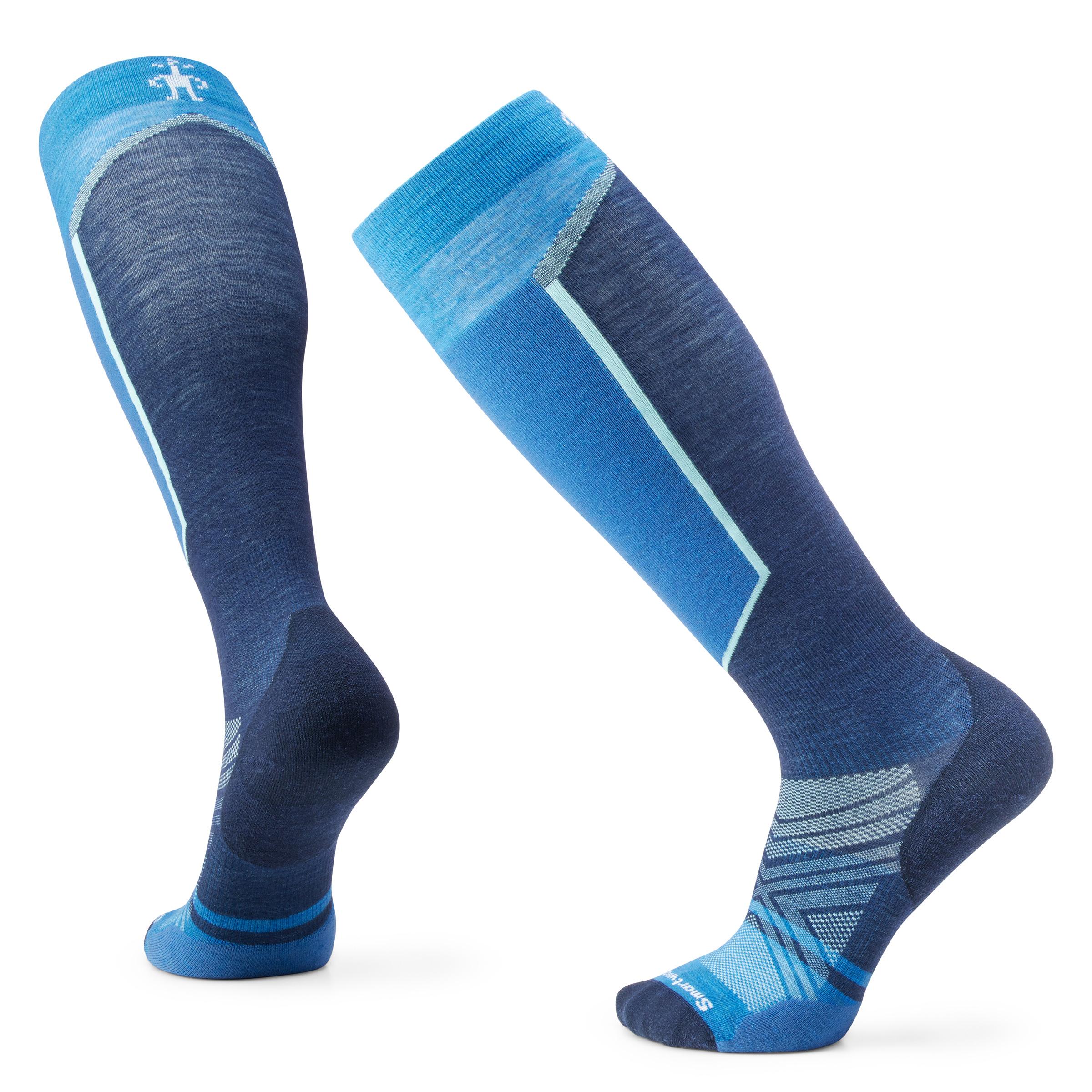 Smartwool Smartwool Ski Targeted Cushion Extra Stretch Otc Socks Laguna Blue B02147 Platou Sport 1