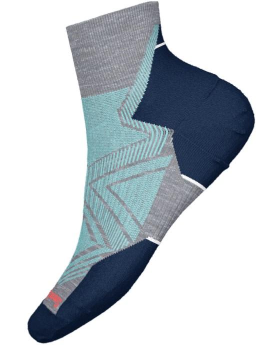 Smartwool Smartwool Women Run Targeted Cushion Ankle Socks Light Gray B01675 Platou Sport 1