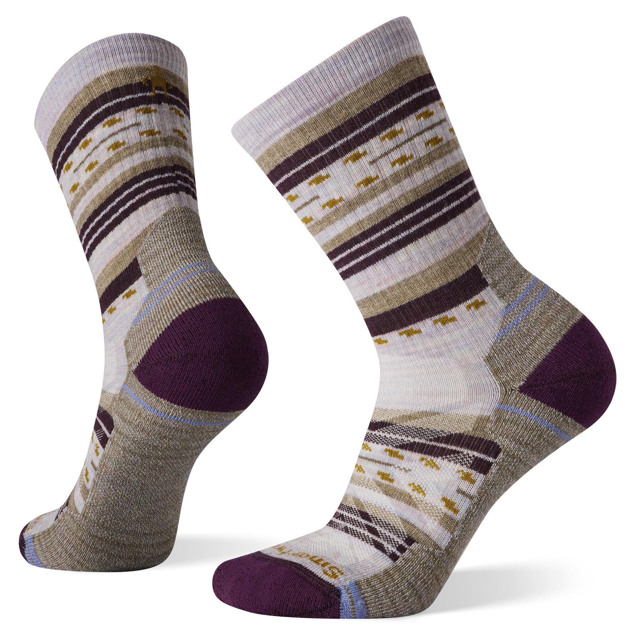 Smartwool Smartwool Womens Hike Light Cushion Margarita Crew Socks Purple Eclipse B01586 Platou Sport 1