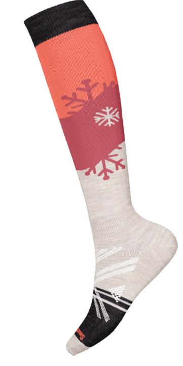 Smartwool Smartwool Womens Ski Full Cushion Snowpocalypse OTC Socks Moonbeam B02170 Platou Sport 1