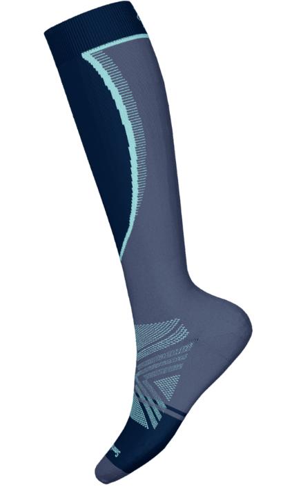 Smartwool Smartwool Womens Ski Targeted Cushion Extra Stretch OTC Socks Nightfall Blue B02166 Platou Sport 1