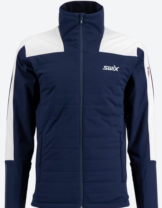 Swix Swix Blizzard XC Jacket Mens Dark Navy-Snow White 10326-24 Platou Sport 1