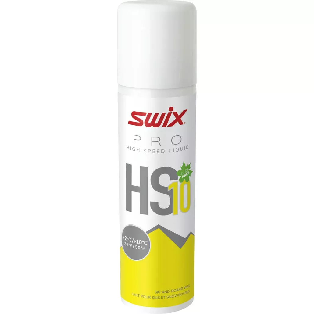 Swix Swix HS10 Liquid Yellow +2°C til +10°C 125ml HS10L-125 Platou Sport 1