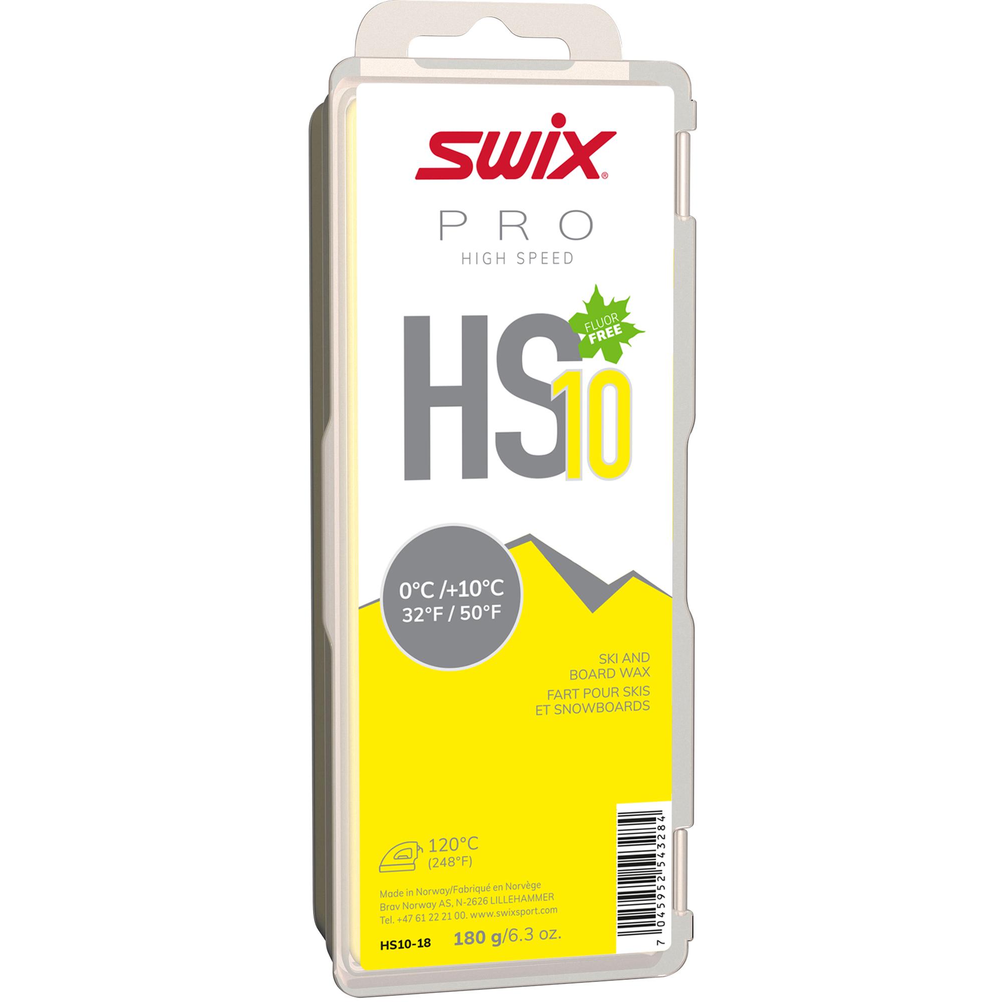 Swix Swix HS10 Yellow 0°C til +10°C 180g HS10-18 Platou Sport 1
