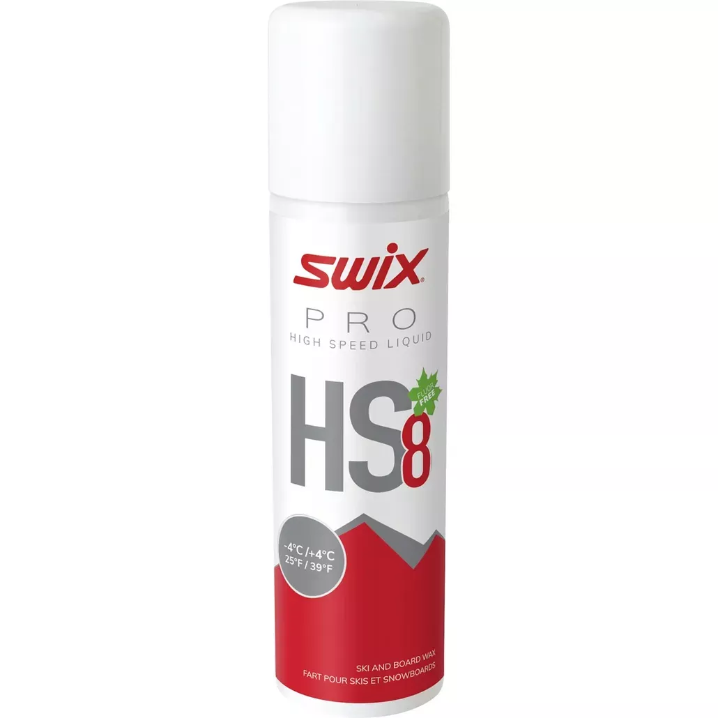 Swix Swix HS8 Liquid Red -4°C til +4°C 125ml HS08L-125 Platou Sport 1