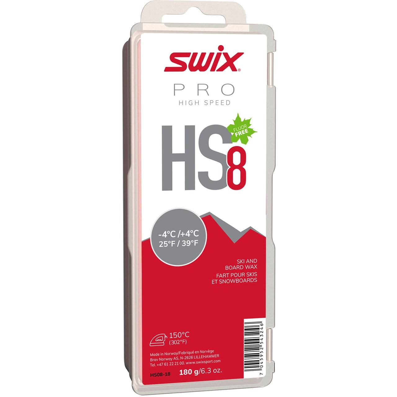 Swix Swix HS8 Red -4°C til +4°C 180g HS08-18 Platou Sport 1