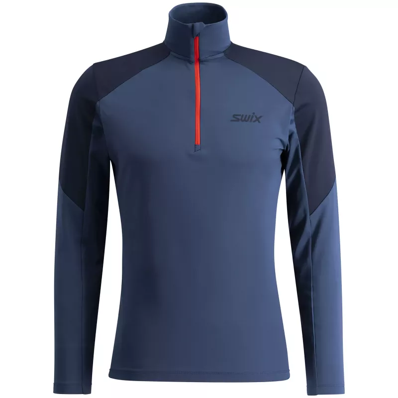 Swix Swix Infinity Light Half Zip Mens Lake Blue-Dark Navy 10153-24 Platou Sport 1