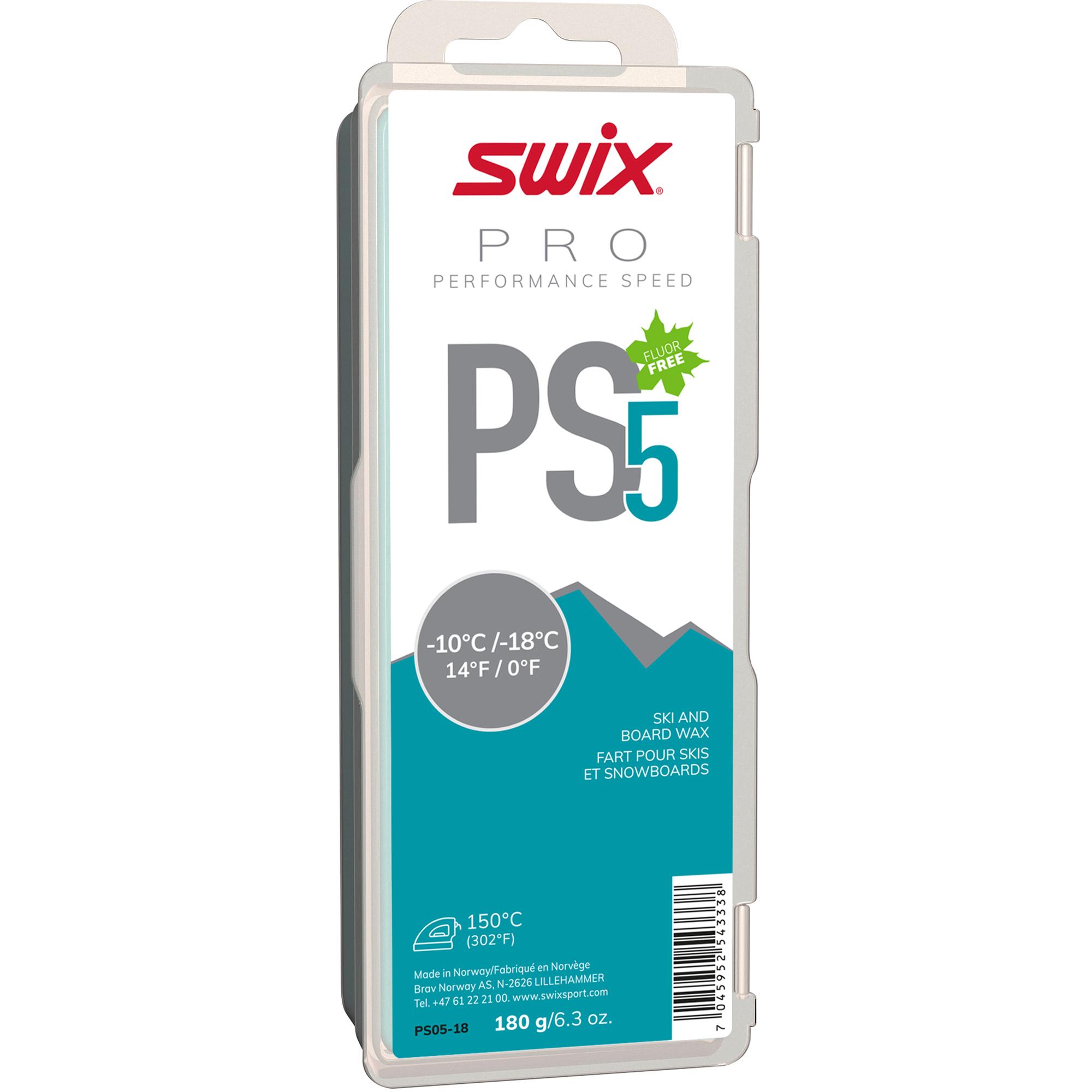 Swix Swix PS5 Turquoise -10°C til -18°C 180g PS05-18 Platou Sport 1