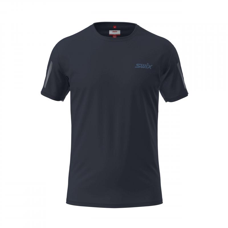Swix Swix Pace Nts Short Sleeve Baselayer Top Mens Dark Navy 10040-23 Platou Sport 1