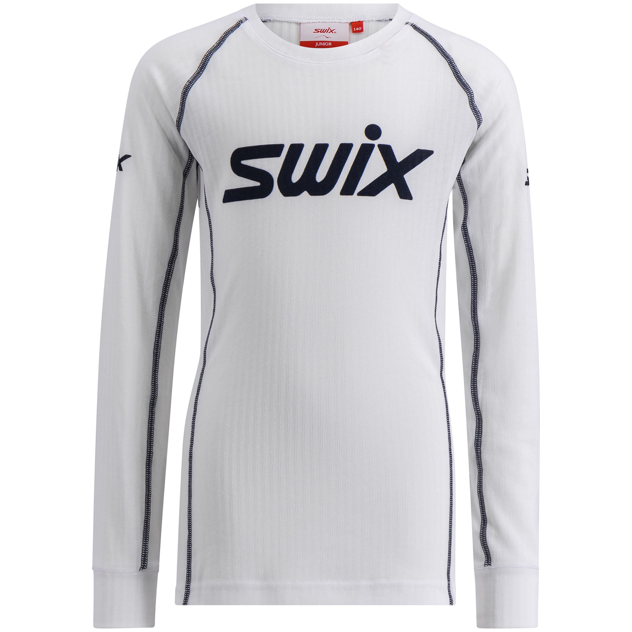 Swix Swix Racex Classic Long Sleeve Jr Bright White-Dark Navy 10095-23 Platou Sport 1