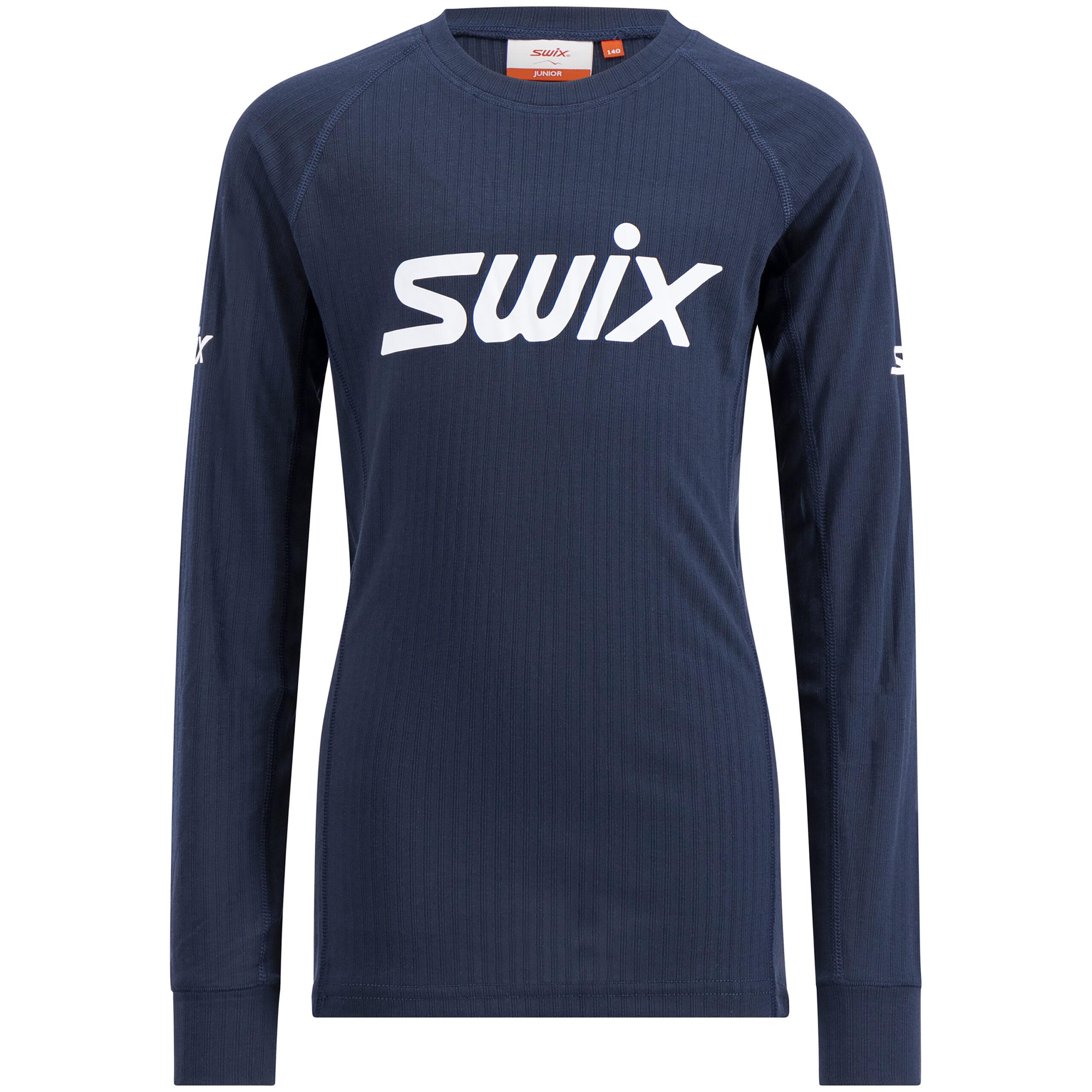 Swix Swix Racex Classic Long Sleeve Jr Dark Navy-Bright White 10095-23 Platou Sport 1