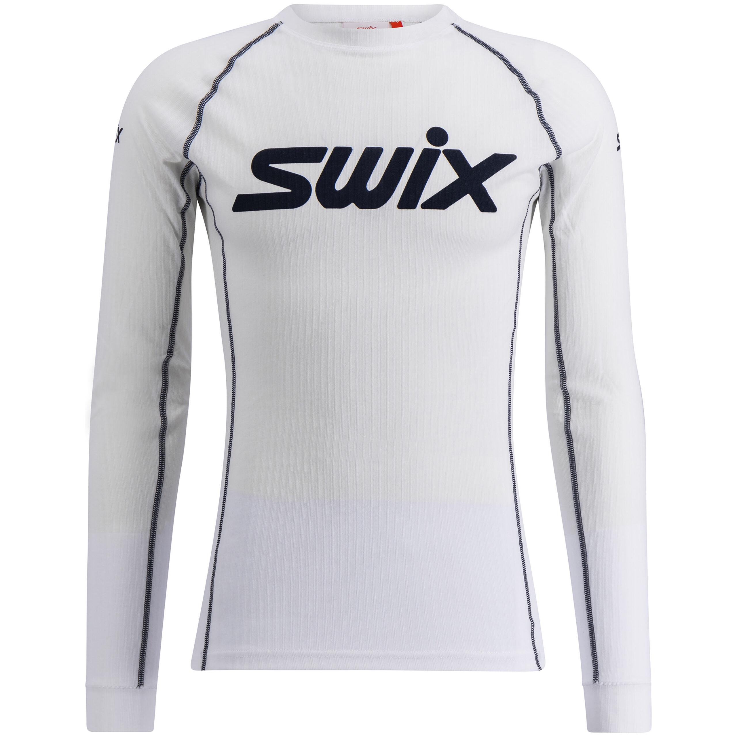 Swix Swix Racex Classic Long Sleeve Mens Bright White-Dark Navy 10115-23 Platou Sport 1