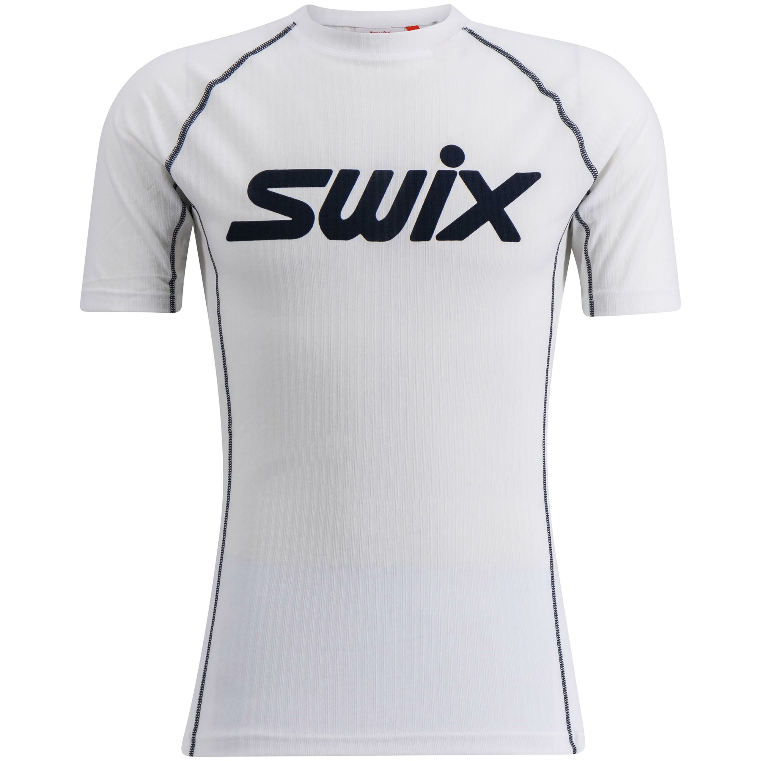 Swix Swix Racex Classic Short Sleeve Mens Bright White-Dark Navy 10114-23 Platou Sport 1
