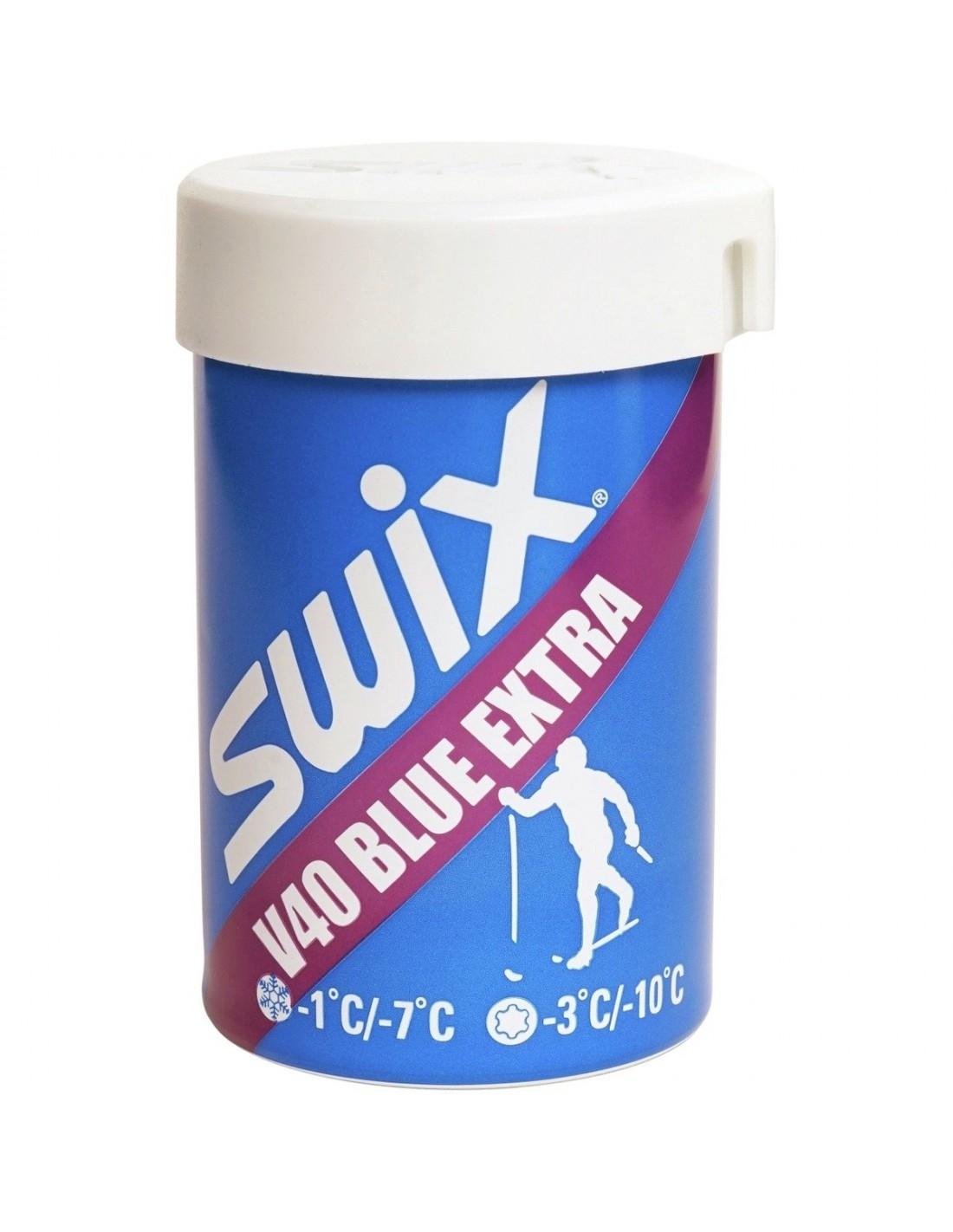 Swix Swix V40 Blue Extra Hardwax -7°C To -1°C 43g V0040 Platou Sport 1