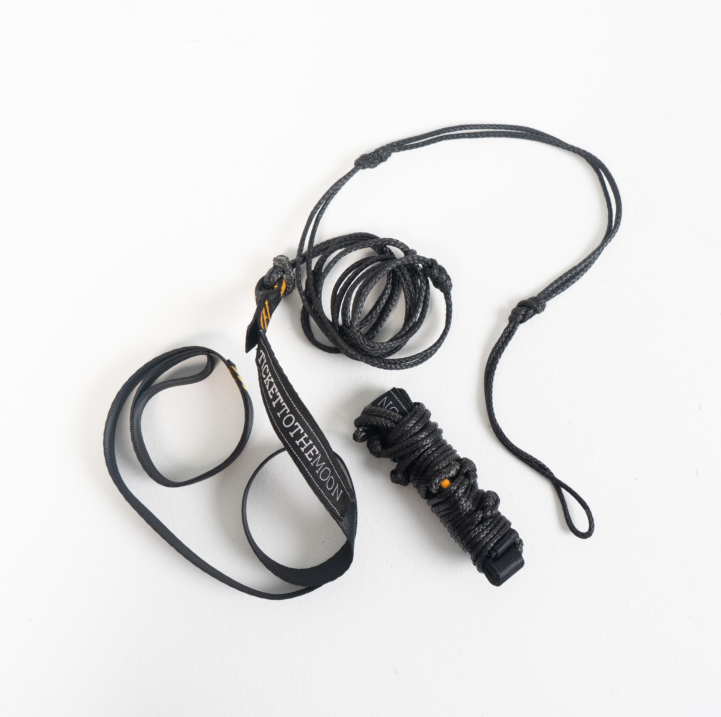 Ticket To The Moon Ticket To The Moon Lightest Straps Dyneema Core Black TMLSTRAP Platou Sport 2