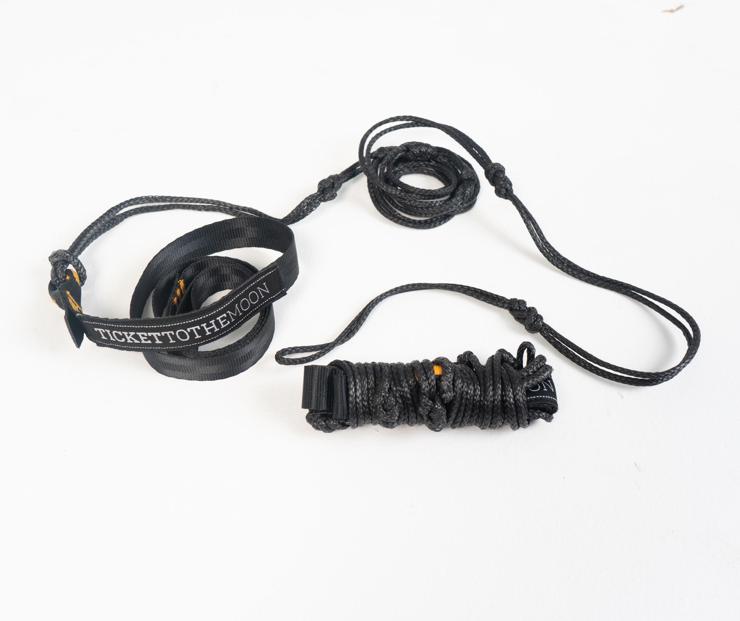 Ticket To The Moon Ticket To The Moon Lightest Straps Dyneema Core Black TMLSTRAP Platou Sport 5