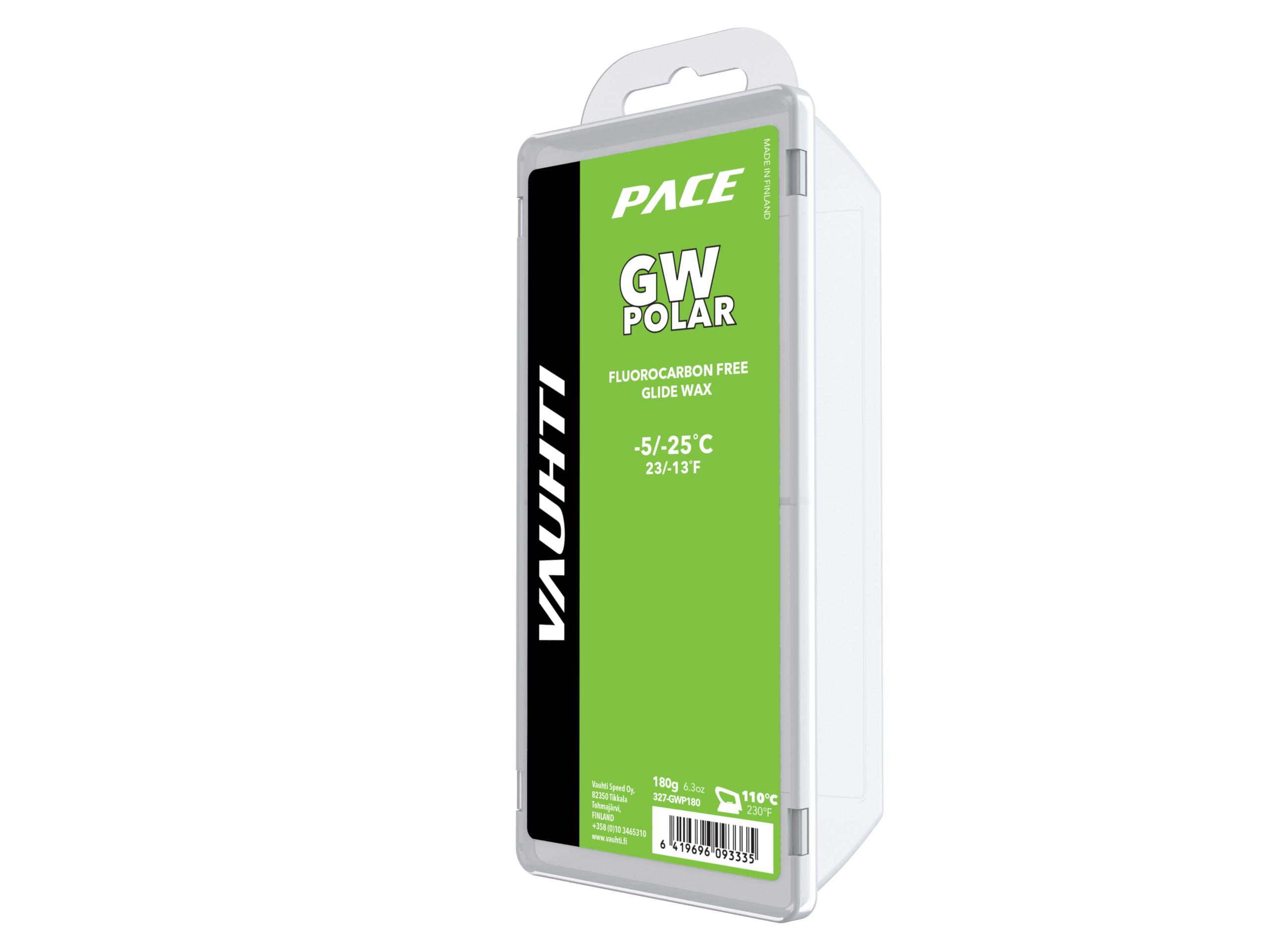 Vauhti Vauhti Glide Wax Polar Green 180g GWP180 Platou Sport 1