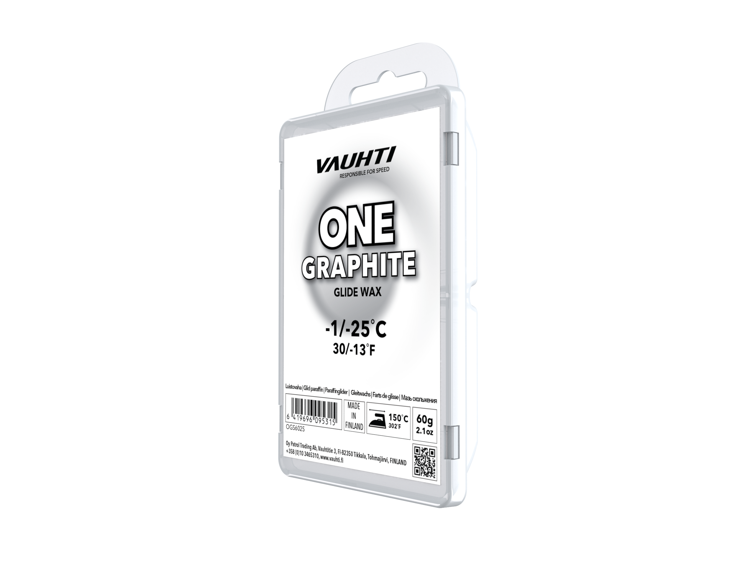 Vauhti Vauhti Speed OY One Graphite Grey OGS6025 Platou Sport 1