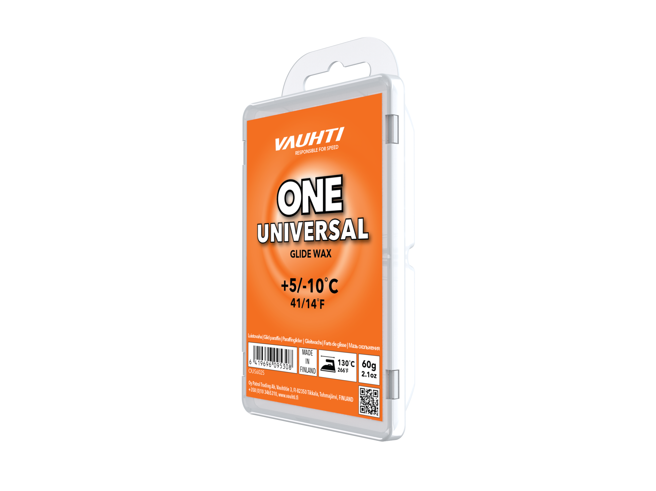 Vauhti Vauhti Speed OY One Universal Orange OUS6025 Platou Sport 1