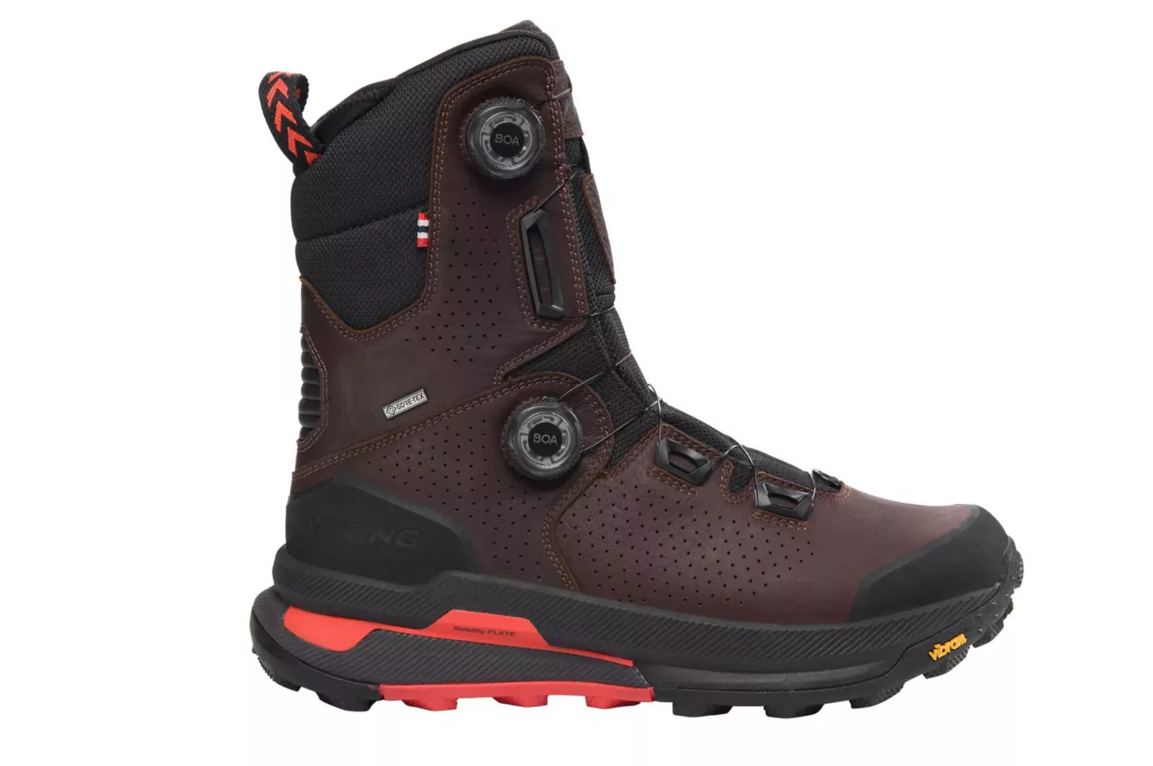 Viking Viking Villrein Pro High GTX BOA Dark Brown-Black 3-55925 Platou Sport 1