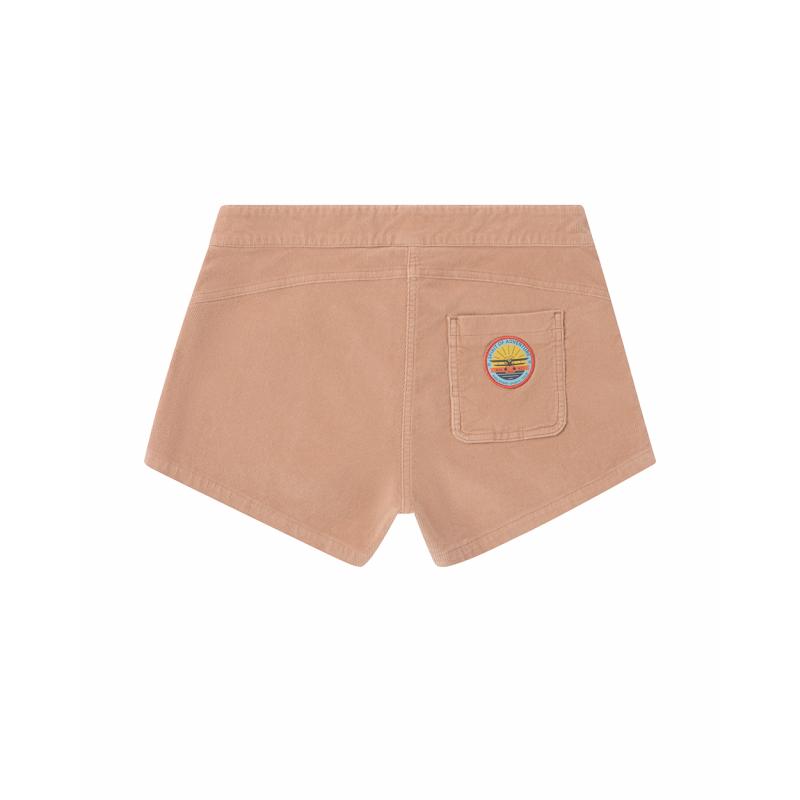Amundsen 3incher Concord Garment Dyed Shorts Womens Apricot - Bilde 2