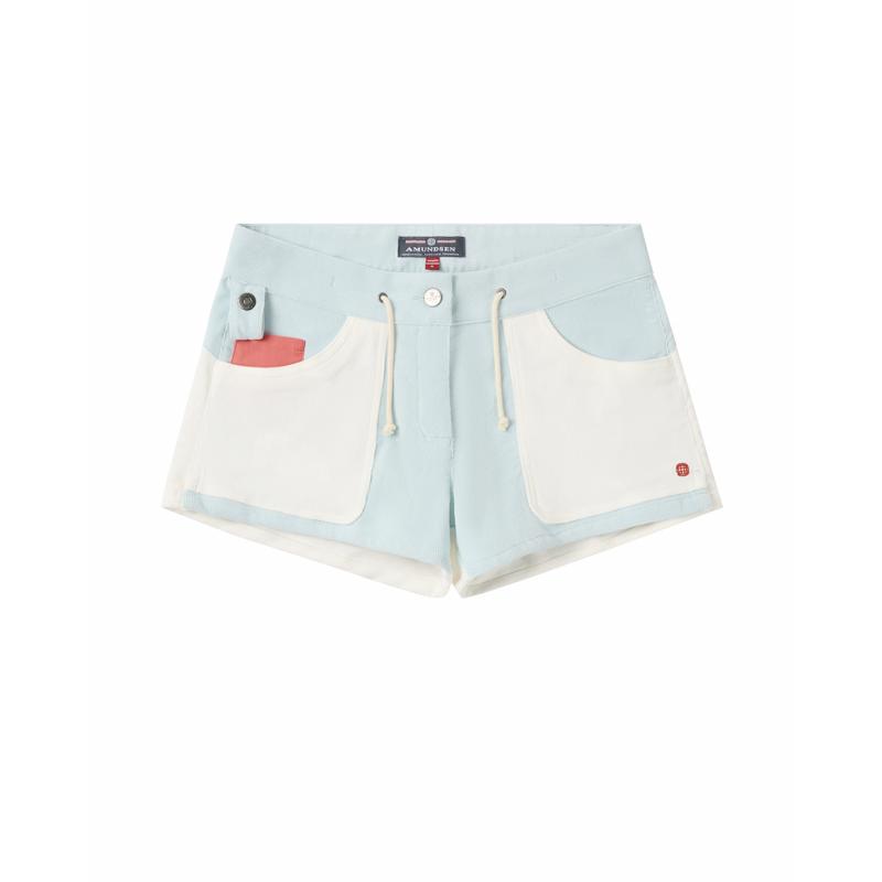 Amundsen 3incher Concord Shorts Womens Faded Blue Sky/Natural