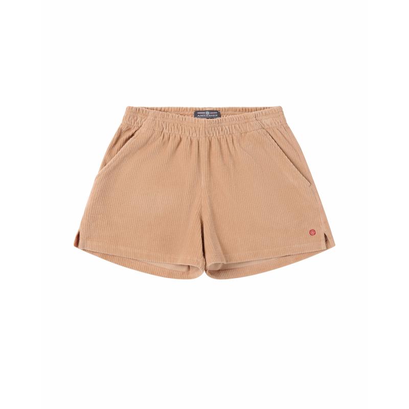 Amundsen 4incher Comfy Cord Shorts Womens Apricot