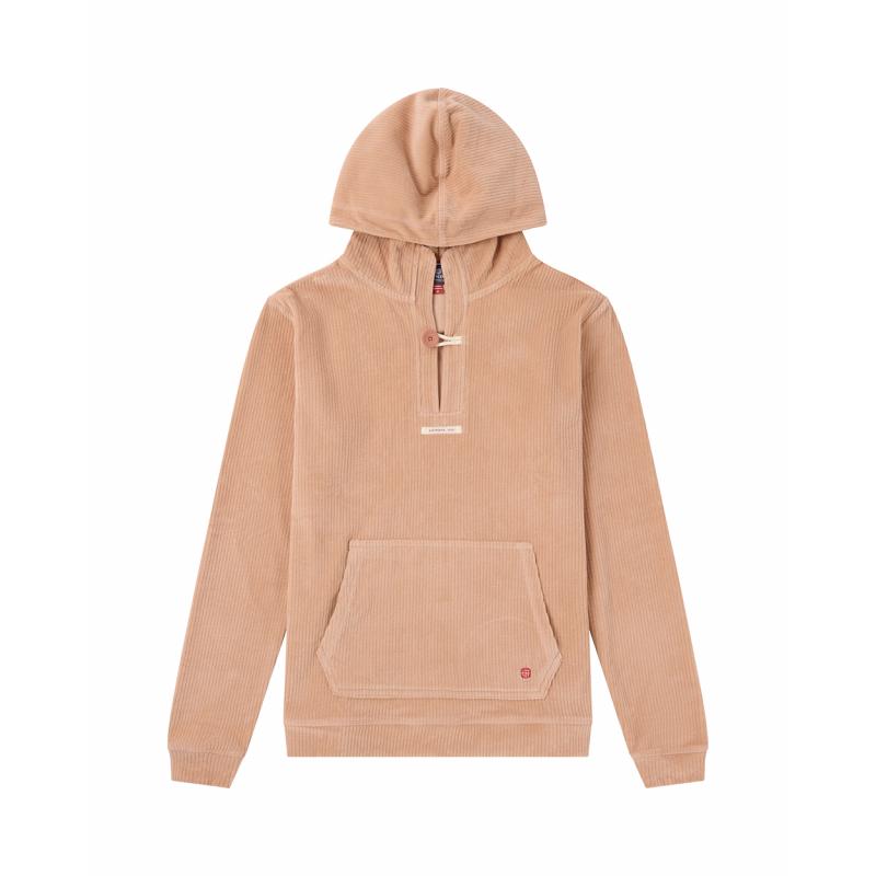 Amundsen Comfy Cord Hood Womens Apricot