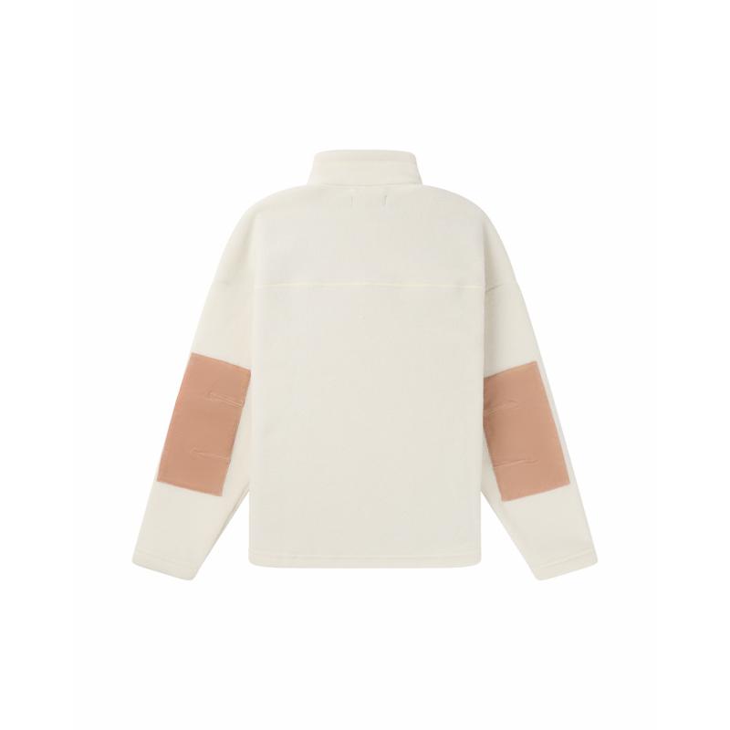 Amundsen V-Bond Cord Fleece Womens Natural/Apricot - Bilde 2