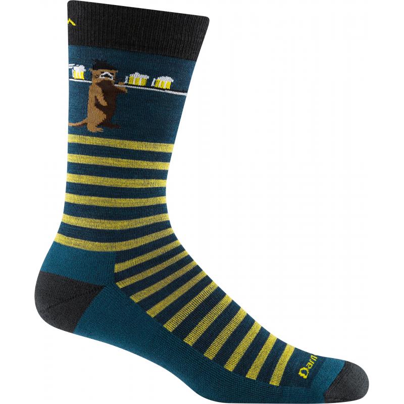 Darn Tough Wild Life Crew Lightweight With Cushion Teal DT6096 Platou Sport 1