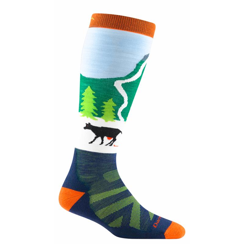 DarnTough Pow Cow OTC Midweight with Cushion Green DT3804 Platou Sport 1