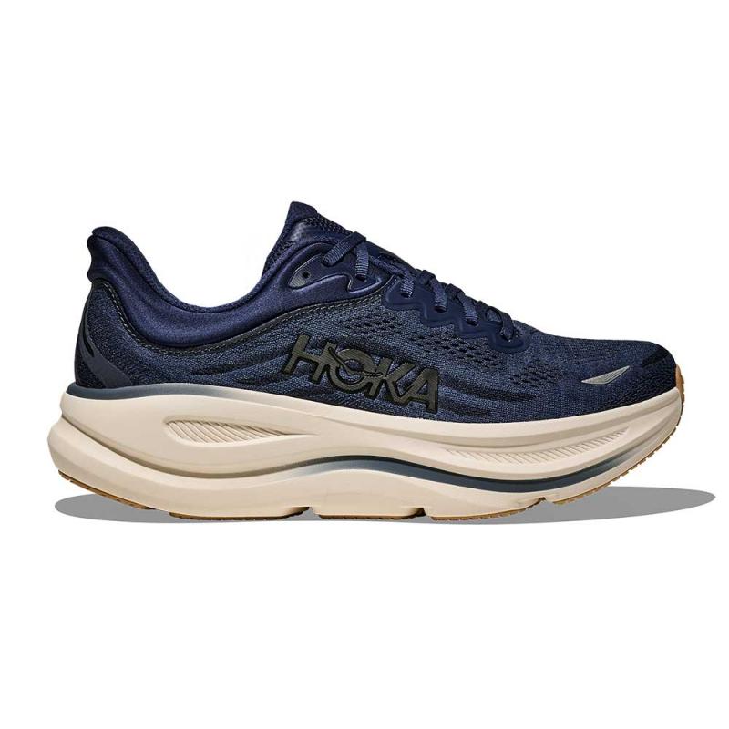 Hoka Bondi 9 Mens Midnight Blue/Varsity Navy Midnight Blue/Varsit