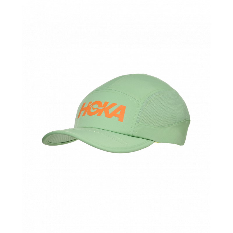 Hoka Run Hat Unisex Vintage Green