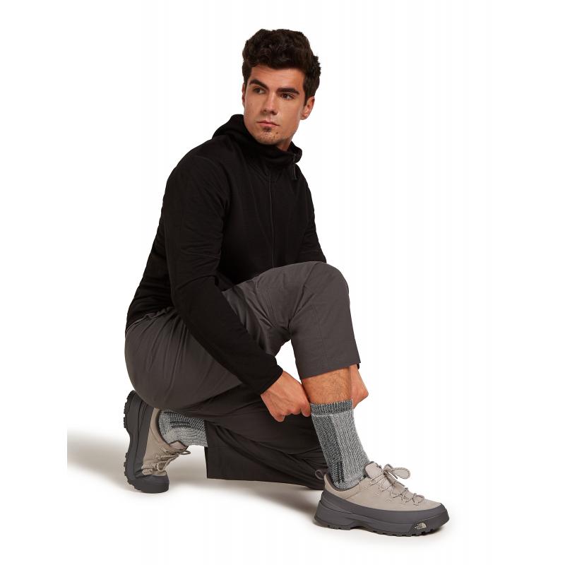 Icebreaker Icebreaker Mens Merino Hike+ Mountaineer Mid Calf Jet HTHR-Black 0A57AO Platou Sport Bergen 3